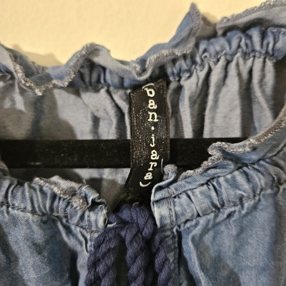 Banjara Boho Denim Dress NWT! - Picture 10 of 11